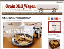Tablet Screenshot of grainmillwagon.com
